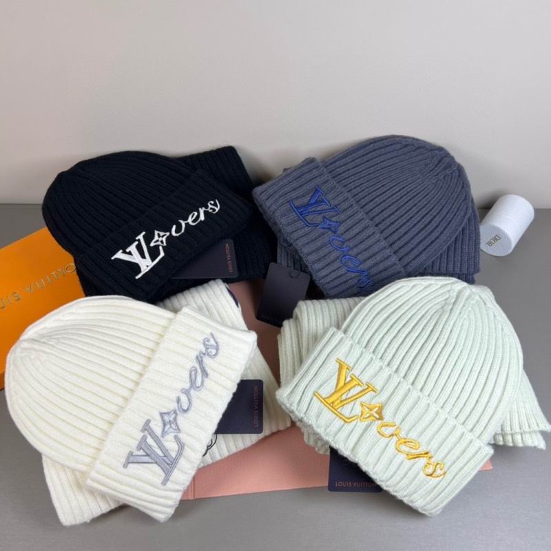 LV Scarf Hat hm15